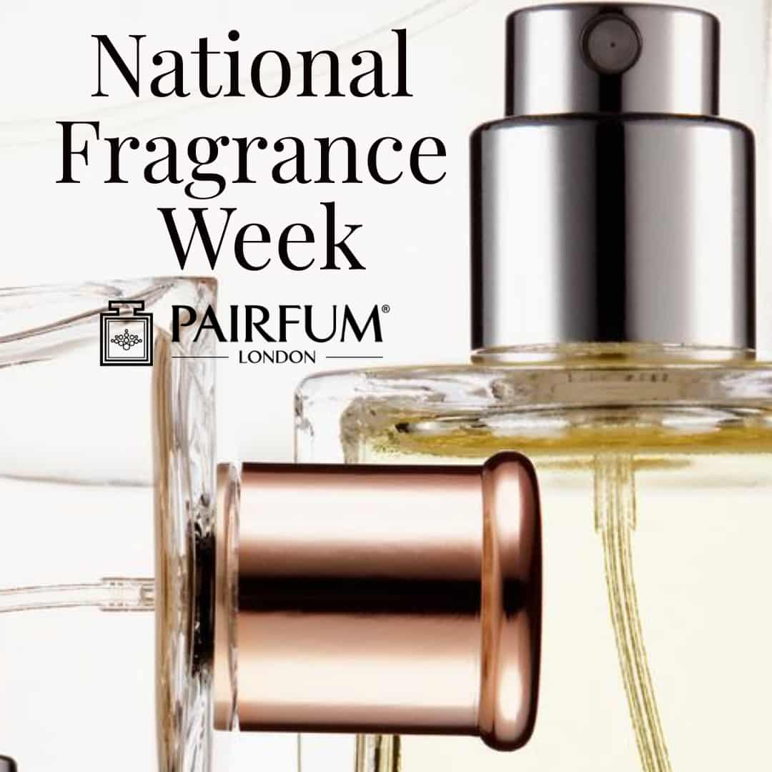 National Fragrance Week Perfume Bottles smell perfume